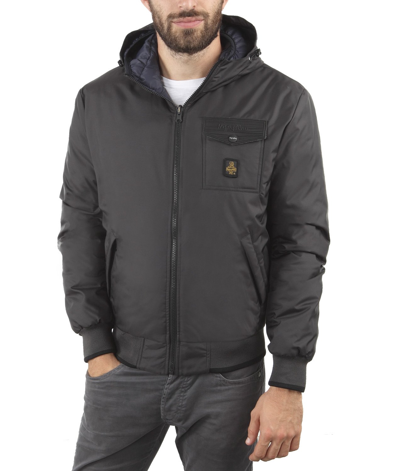 REVERSIBLE BLUNT JACKET