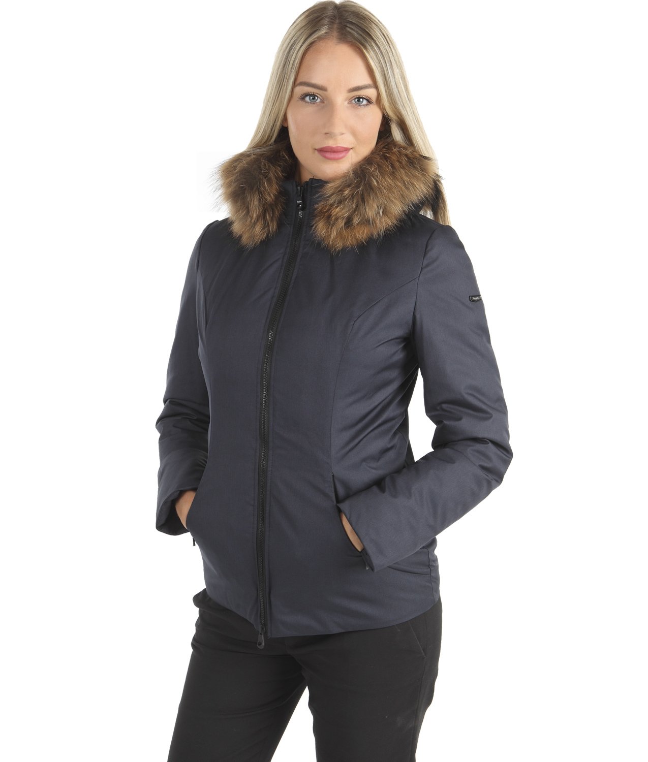 SHORT WOOL REFINED JACKET