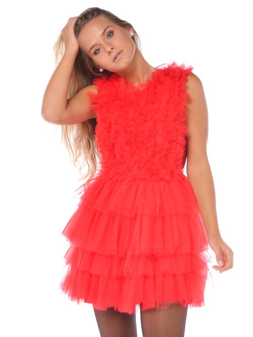 ABITO LUNGO DONNA - Rosso
