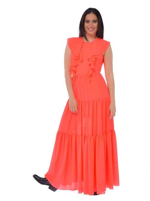 ABITO LUNGO DONNA - Arancio