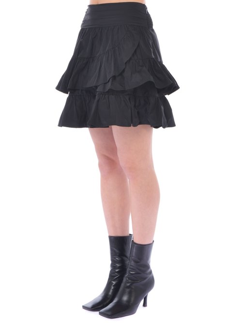 GONNA CORTA DONNA - Nero