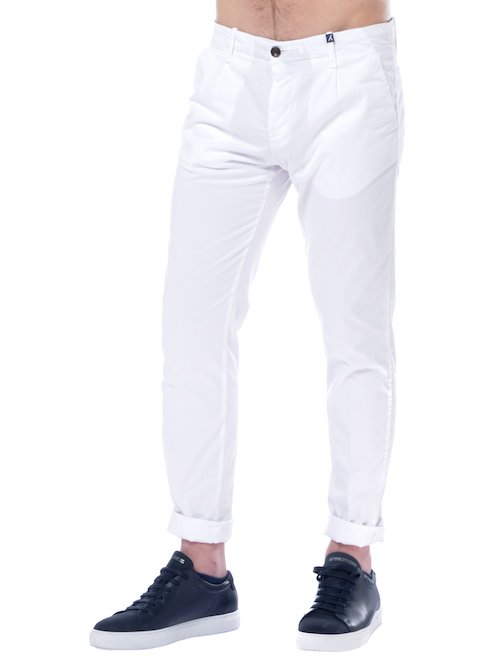 PANTALONE CHINO UOMO - Bianco