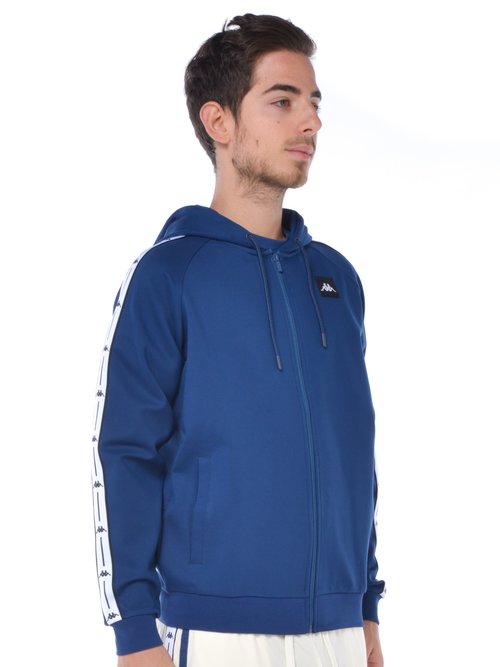 FELPA CAPPUCCIO UOMO - Blu
