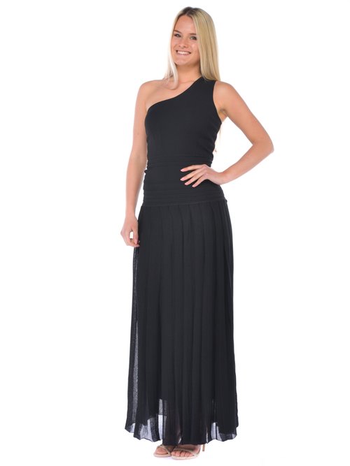 ABITO LUNGO DONNA - Nero