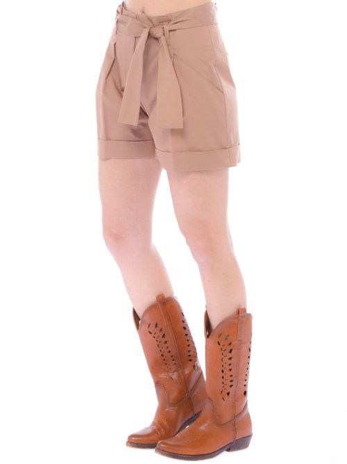 SHORT DONNA - Beige