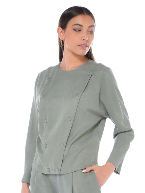 GIACCA DONNA - Verde
