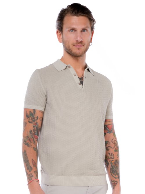 POLO MANICA CORTA UOMO - Grigio