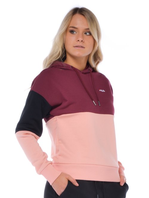 FELPA CAPPUCCIO DONNA - Rosa