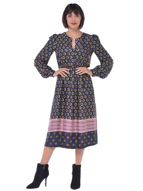 ABITO LUNGO DONNA - Blu
