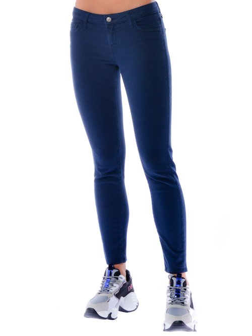 PANTALONE 5 TASCHE DONNA - Blu