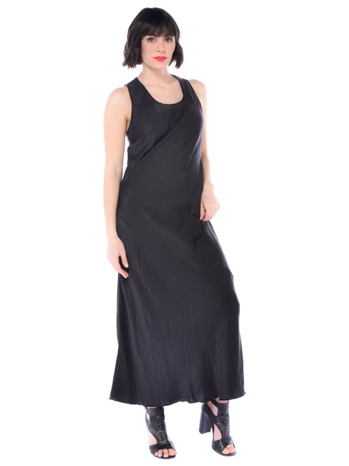 ABITO LUNGO DONNA - Nero