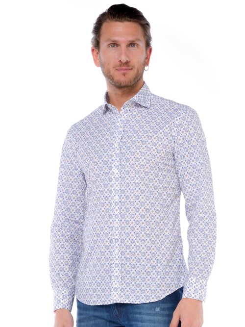 CAMICIA FASHION E SPORTIVA UOMO - Bianco