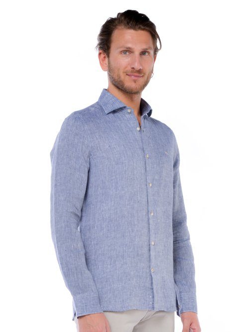 CAMICIA UOMO - Blu