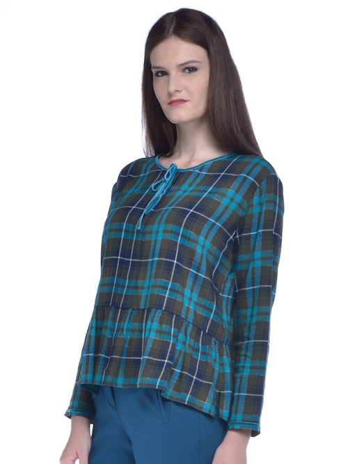 CAMICIA DONNA - Blu