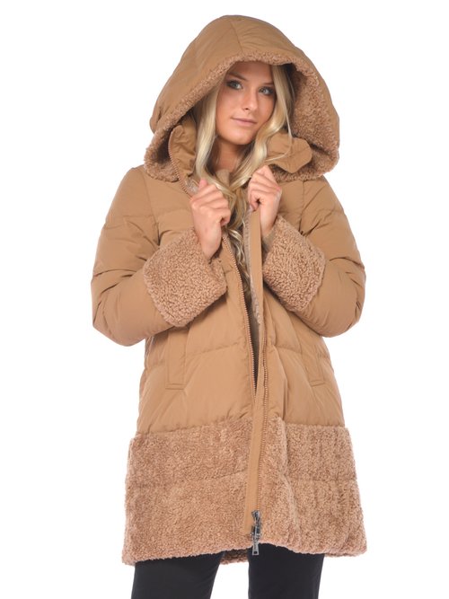 IMBOTTITO E PIUMINO DONNA - Beige