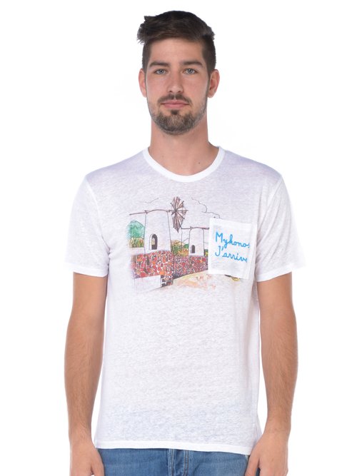 T SHIRT MANICA CORTA UOMO - Bianco