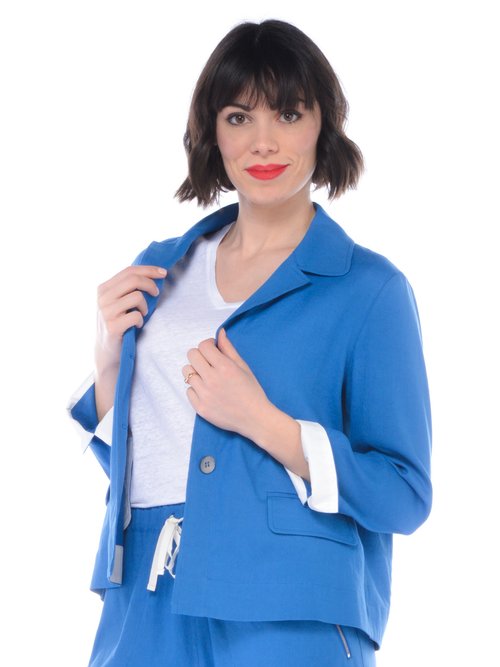 GIACCA DONNA - Blu