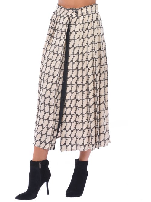 GONNA LUNGA DONNA - Bianco