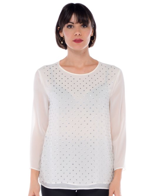 BLUSA DONNA - Bianco