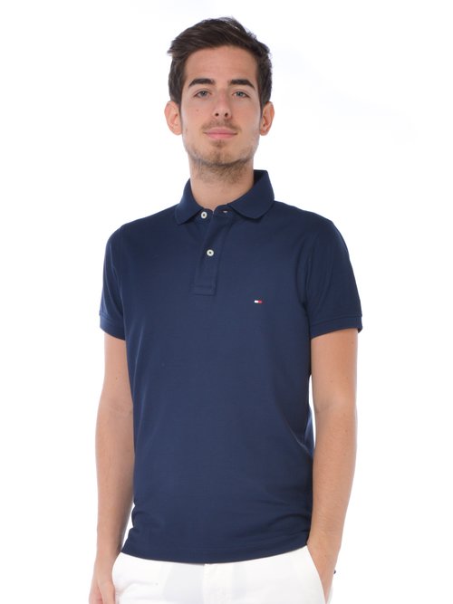 POLO MANICA CORTA UOMO - Blu