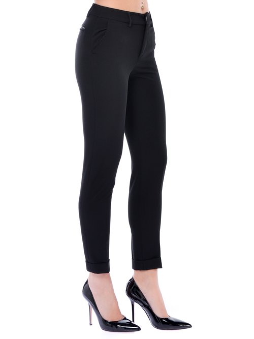 PANTALONE FASHION DONNA - Nero