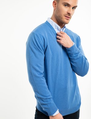 Outlet maglione uomo scontato - Maglia Gant in lana girocollo