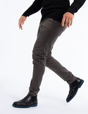 Yes Zee uomo outlet - Pantalone Yes Zee casual chic