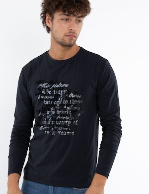 Outlet maglione uomo scontato - T-shirt Yes Zee manica lunga