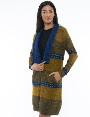 maglia donna elegante scontata - Maglione Desigual con scollo lurex