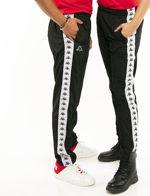 Kappa uomo outlet  - Pantalone Kappa con bande laterali