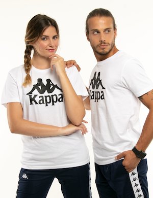 Kappa donna outlet - T-shirt Kappa con logo centrale