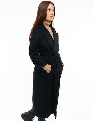 giacca donna scontata - Cappotto Vougue con cintura in vita