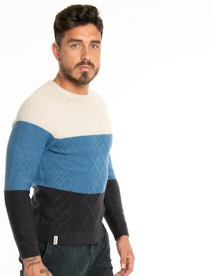 Outlet maglione uomo scontato - Maglione Fred Mello in tre colori