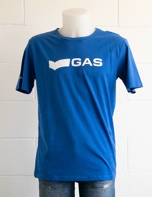 Gas uomo outlet - T-shirt Gas con logo stampato