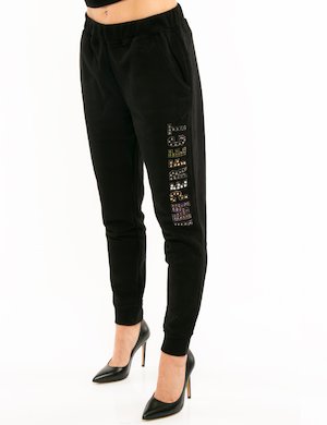 Imperfect donna outlet - Pantalone Imperfect con applicazioni