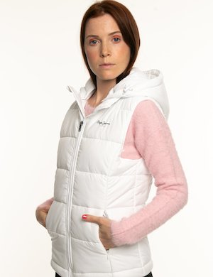 yes zee abbigliamento - Yes Zee outlet shop online  - Gilet Pepe Jeans con cappuccio rimovibile