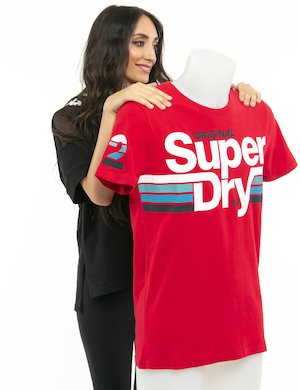 T-shirt uomo scontata - T-shirt Superdry maxi logo