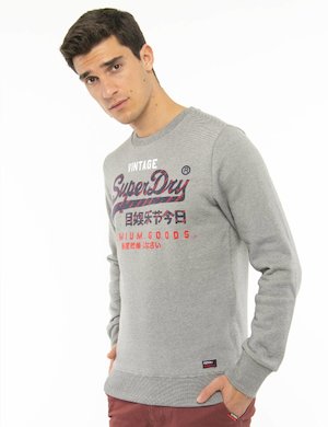 SUPERDRY uomo outlet - Felpa Superdry a righe