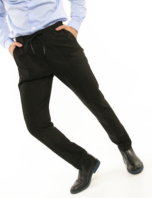 Outlet pantaloni uomo scontati - Pantalone Liu Jo con elastico in vita