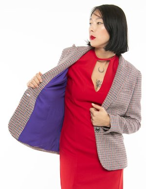 maglia donna elegante scontata - Blazer Pinko monopetto