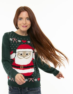 Maglione Vero Moda con Babbo Natale