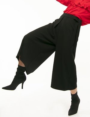 Pantaloni eleganti scontati da donna - Pantalone Toy G ampio