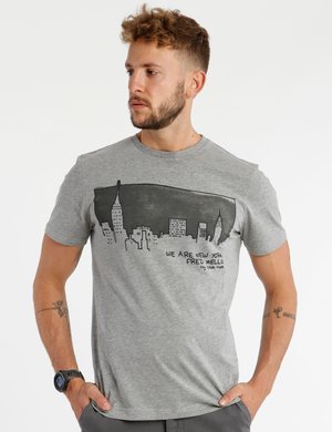T-shirt Fred Mello stampa New York