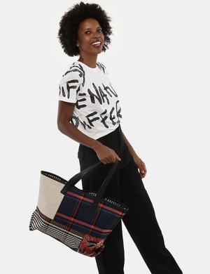Outlet borse Desigual donna scontate - Borsa  Desigual Shopping Bag