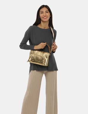 Outlet borse Desigual donna scontate - Tracolla Desigual a mano con logo in rilievo
