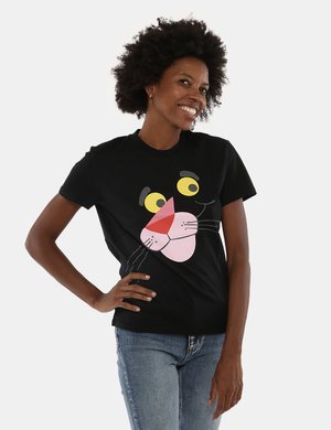 Abbigliamento donna scontato - T-shirt Desigual Pink Panther