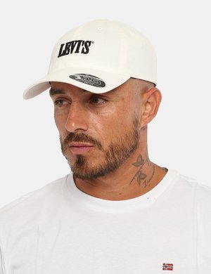 Idee regalo da uomo - Cappello Levi's logo in rilievo