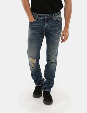 Guess uomo outlet - Jeans Guess effetto consumato
