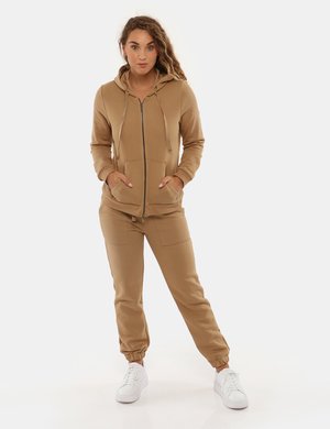 Abbigliamento donna scontato - Felpa Concept83 con zip e cappuccio