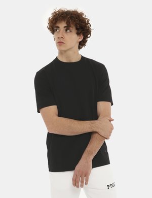 T-shirt uomo scontata - T-shirt Gazzarrini total nero